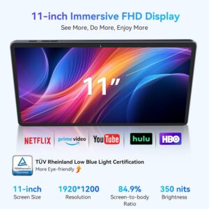 Tablet Android 15 Tablet-Pantalla FHD