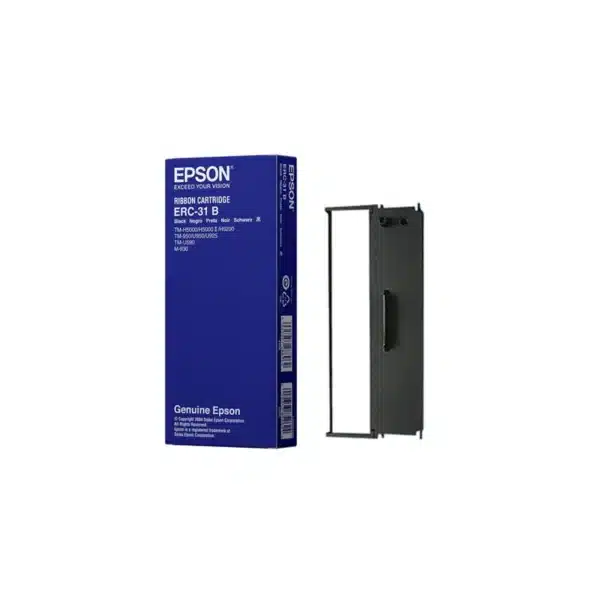 Cartucho de cinta negro compatible Epson ERC-31B - Imagen 2